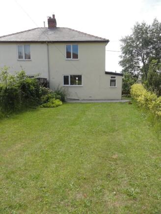 Large rear garden