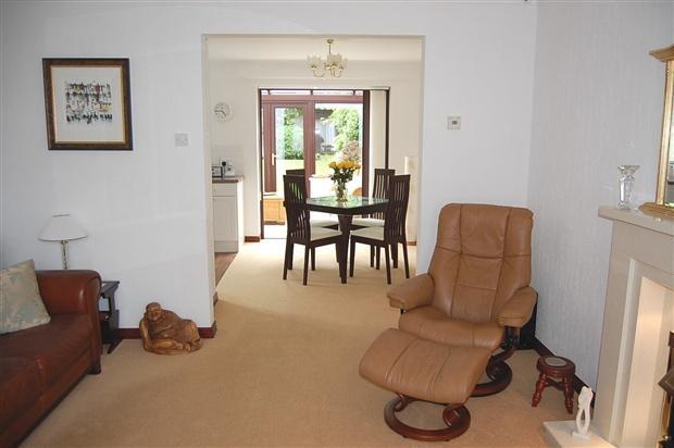 sitting room thru to dining kitchen