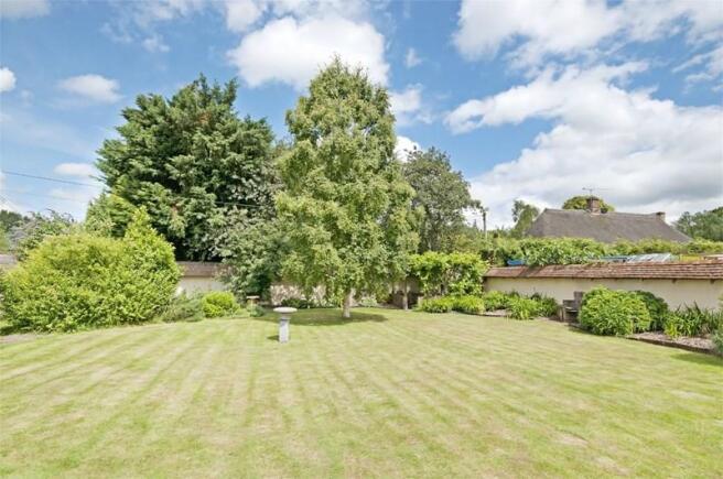 Rear garden