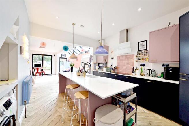 Open Plan Kitchen Area