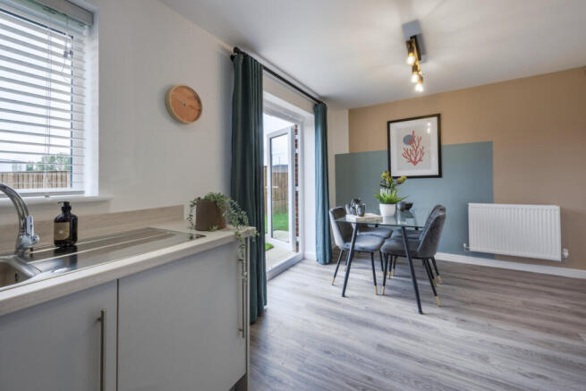 Indicative Kitchen/Dining Room, Contemporary Modern Decoration