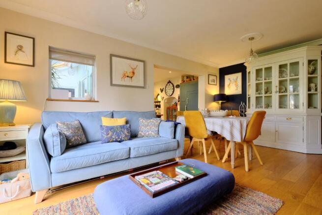 Family/dining area off the kitchen