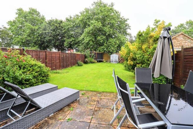Rear garden