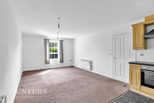 Open plan lounge kitchen diner