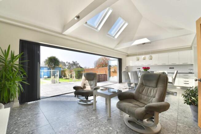 Kitchen-Dining-Living Space