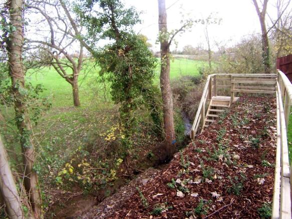 bottom of garden