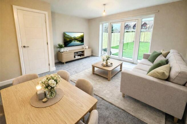 Open Plan Lounge Cgi