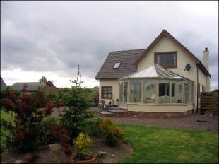 Rear of property