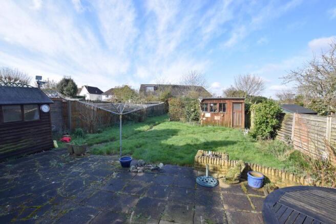 Rear garden