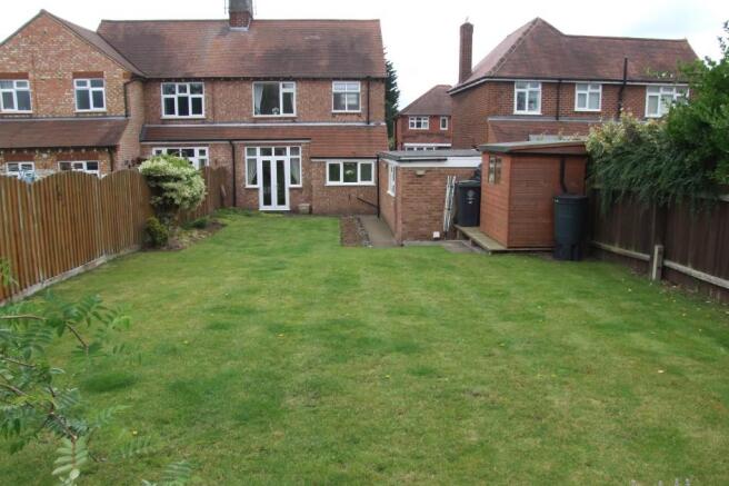 Rear garden