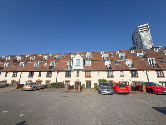 View of the front...