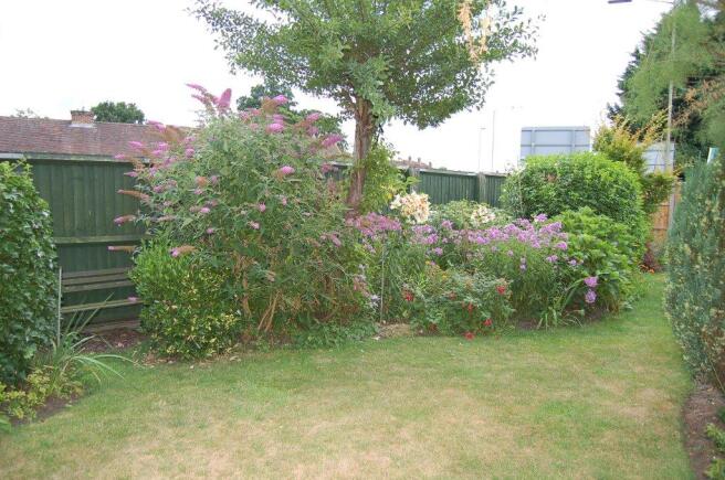 Rear garden
