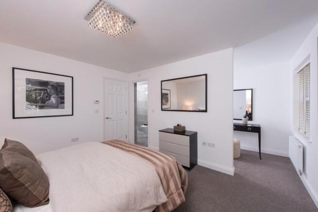 Bedroom to plot 6