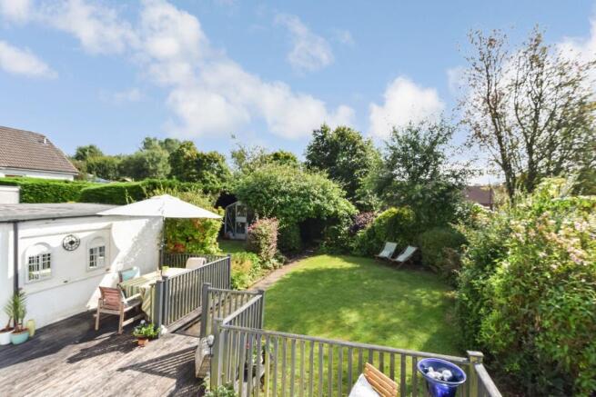 Rear garden
