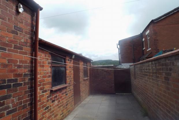 rear yard.