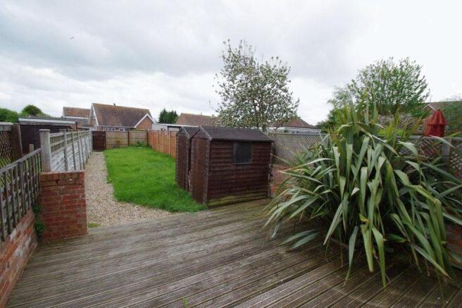 Rear garden