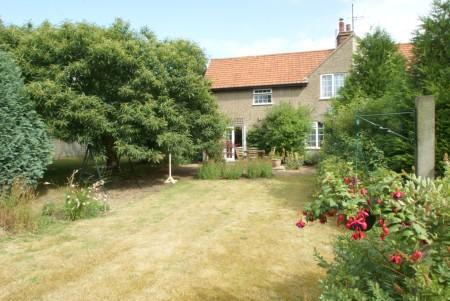 Rear of house