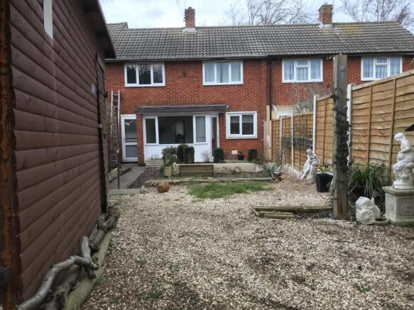 Rear garden