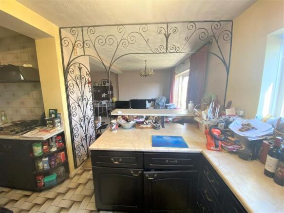 Kitchen through t...