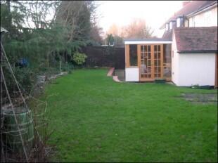 Rear garden