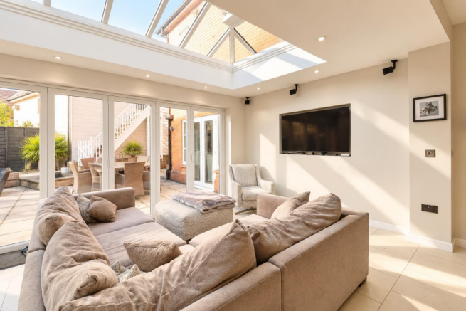 Sunlit Skylit Living Room Extension.png