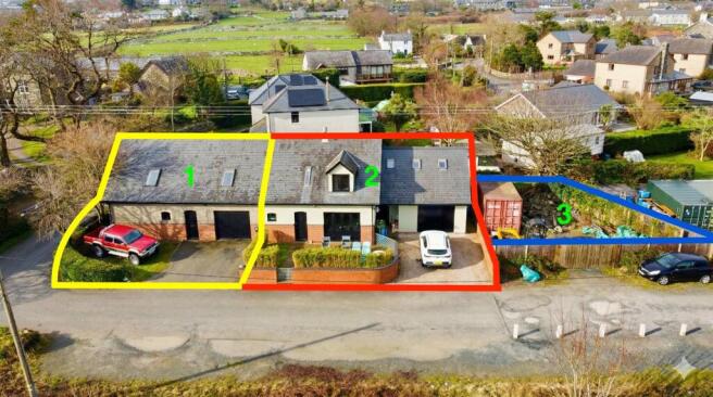 workshop, house & land