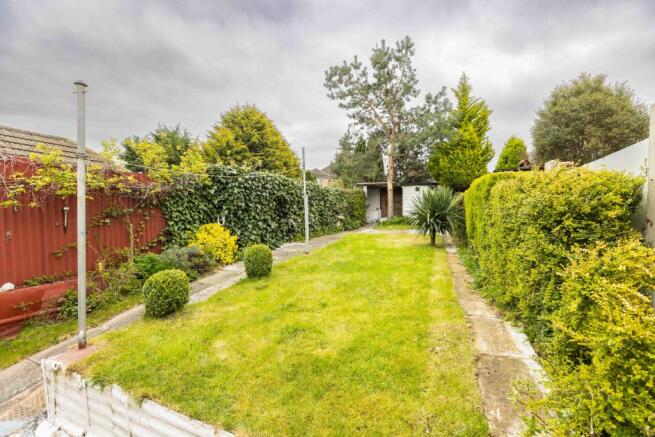 Rear of Property