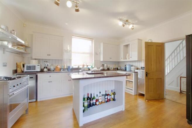 Large open plan dining kitchen forming the heart o