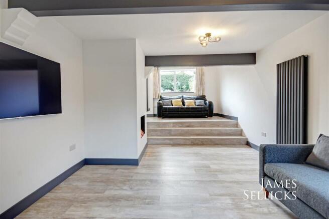 Open plan living room