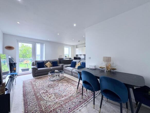 Living/kitchen/dining area