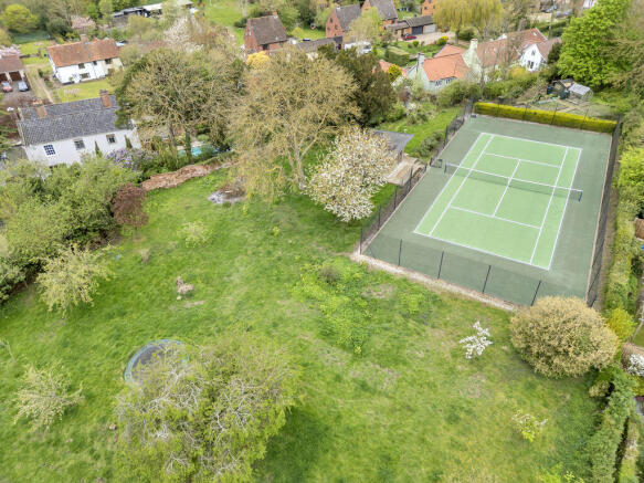 Gardens & Tennis Court