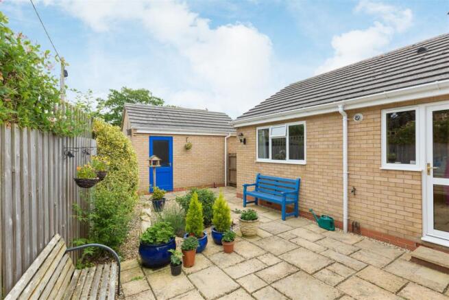 Rear Patio Leading t