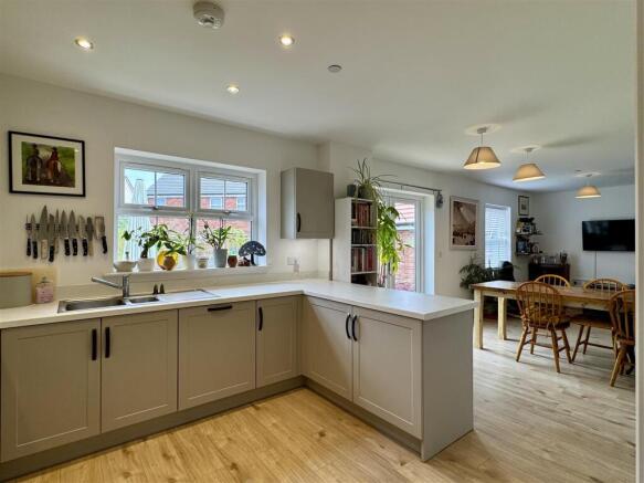 Open Plan Kitchen Dining Living Room