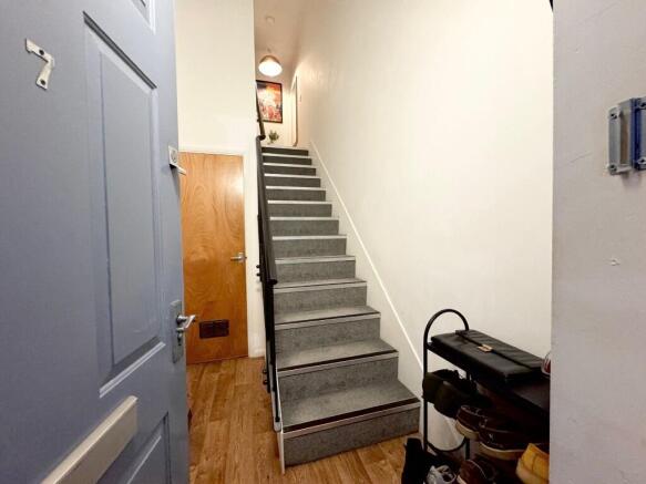 Stairs to second flo