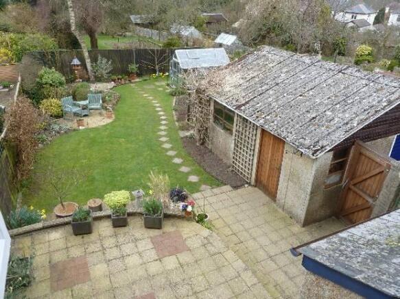 Aerial Of Garden
