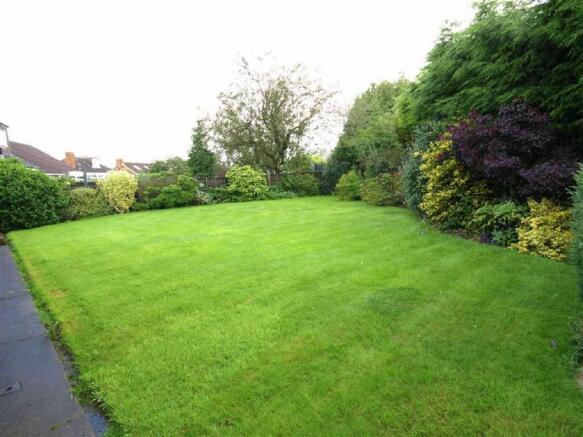 Rear garden