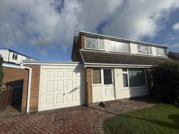 Three bedroom, semi-detached dormer bungalow