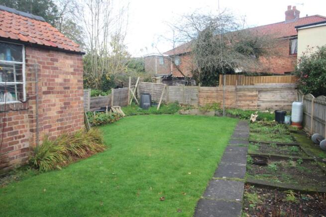 Rear garden