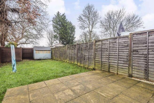 Rear garden