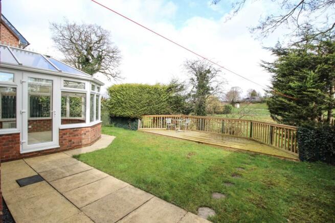 Rear garden
