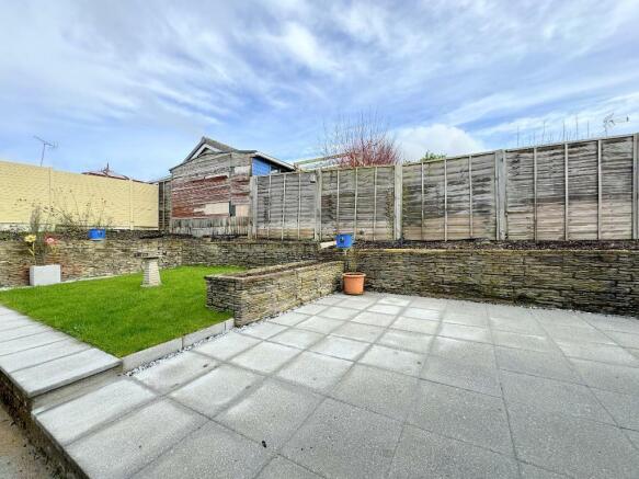 Rear patio