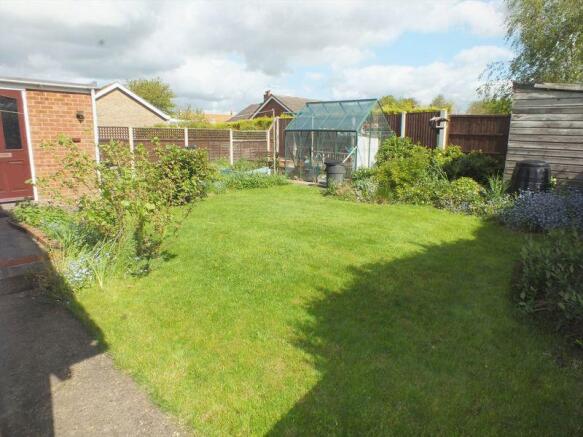 Rear garden
