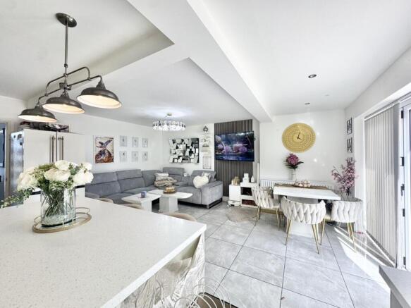 Living Dining Kitchen