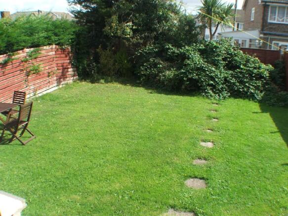 Rear garden
