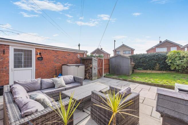 Rear garden