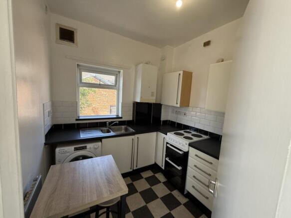 Kitchen with dining space