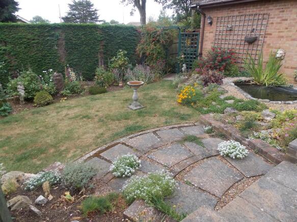 Rear garden x2