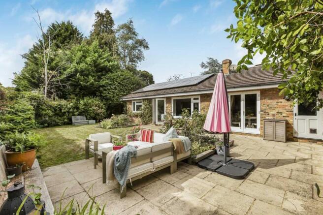 Patio to garden