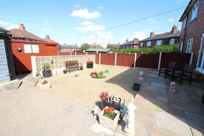 Rear garden