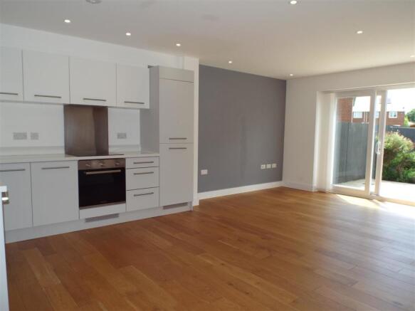 Open plan kitchen Living room